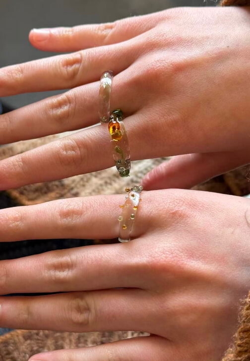 Lampworking Glass Ring Workshop: Decorate Your Glass Rings