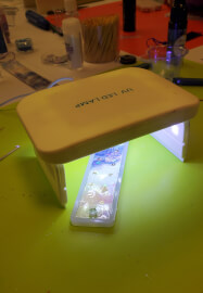 Landscape Bookmark Resin Workshop