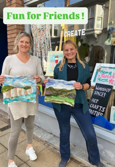 Landscape Felting Workshop: Fantastical Scenes