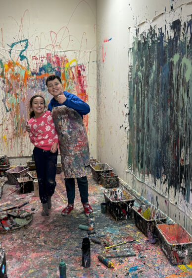 Large Canvas Painting Experience
