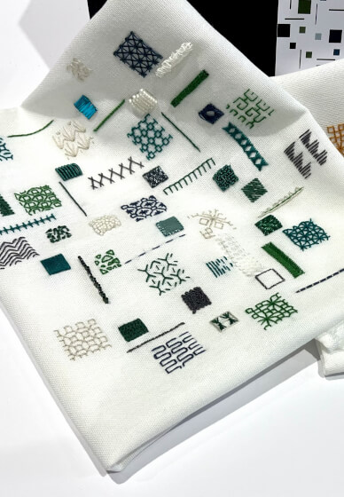 Large Coded Sampler Embroidery Kit