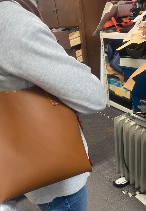 Leather Bag Making Class
