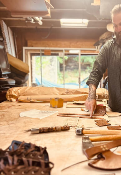 Leather Belt Making Workshop