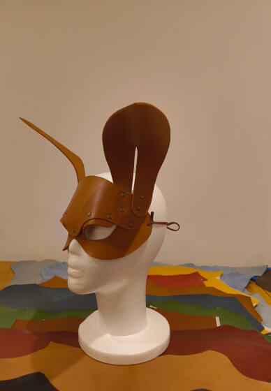 Leather Crafting Workshop: Create a Mask (Rabbit / Cat)