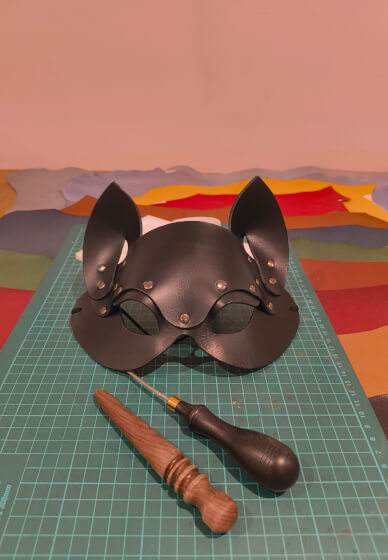 Leather Crafting Workshop: Create a Mask (Rabbit / Cat)