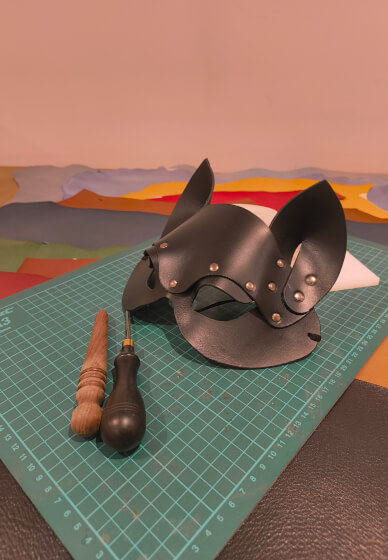Leather Crafting Workshop: Create a Mask (Rabbit / Cat)