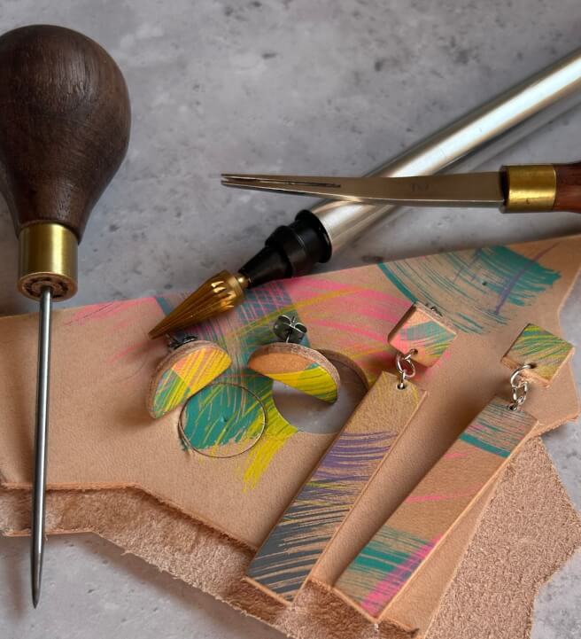 Leather Jewellery Workshop with S.K. Works