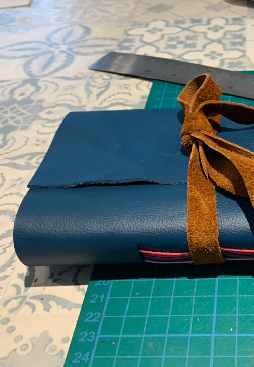 Leather Sketchbook Workshop