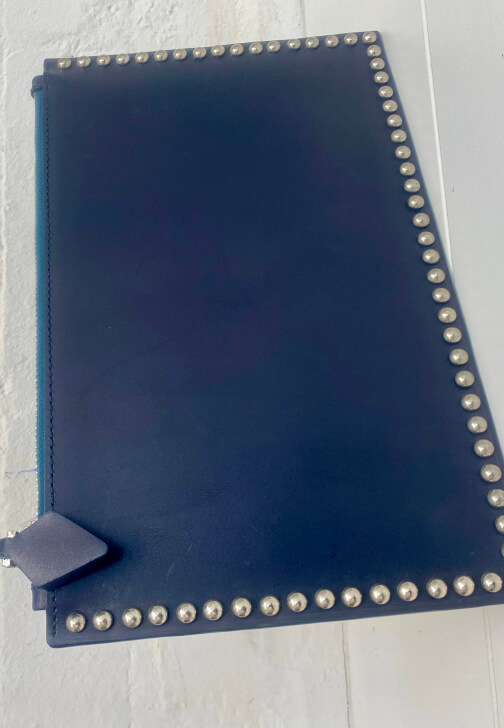 Leather Studded Pouch Class