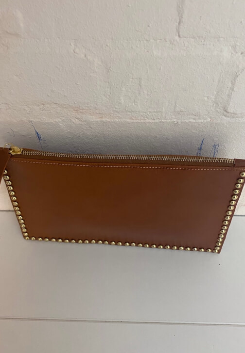 Leather Studded Pouch Class