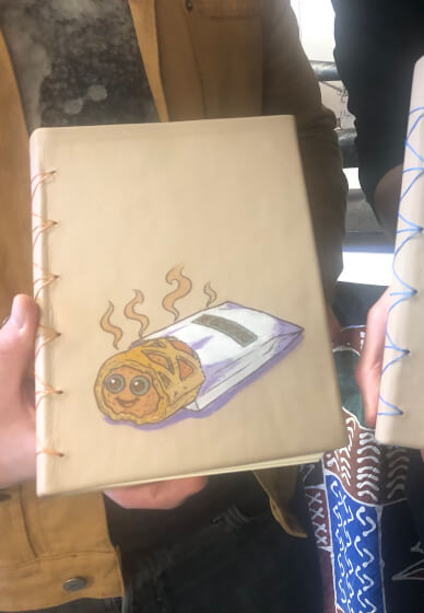 Leather Work Class: Book Binding Workshop
