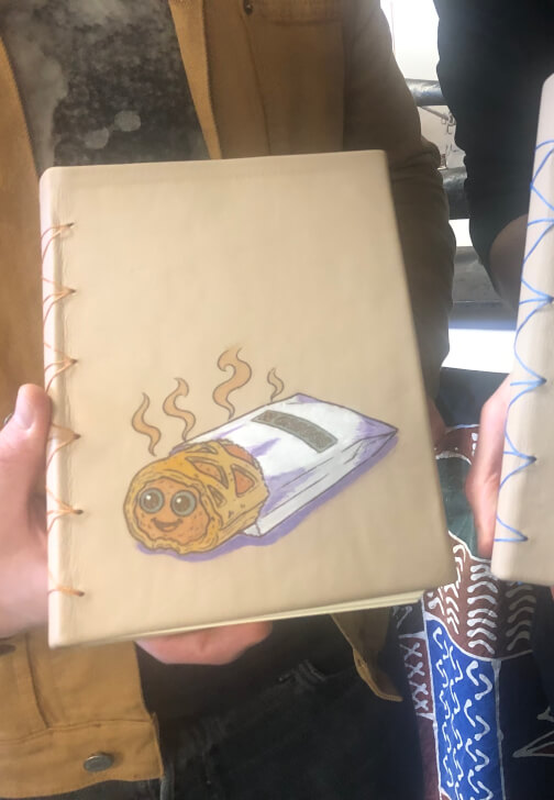 Leather Work Class: Book Binding Workshop