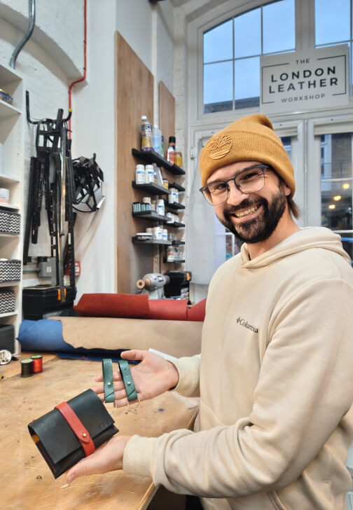 Leathercraft Workshop: Card Holder, Keyring or Glasses Case