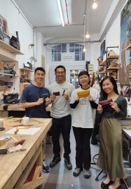 Leathercraft Workshop: Card Holder, Keyring or Glasses Case