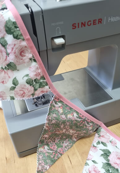 Liberty Print Bunting Making Class