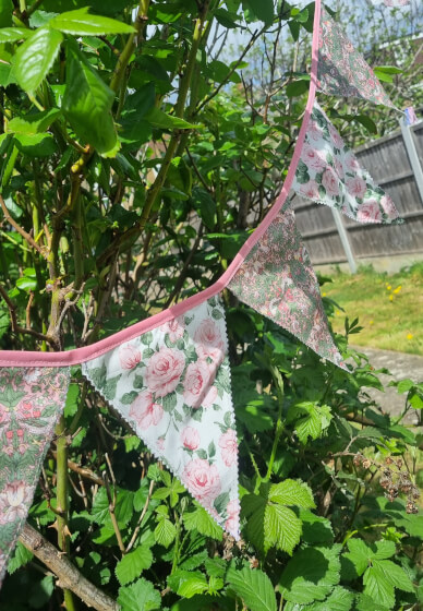 Liberty Print Bunting Making Class