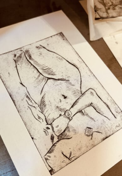 Life Drawing with Printmaking
