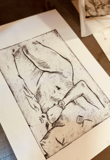 Life Drawing with Printmaking Workshop