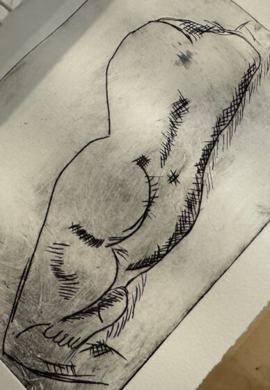 Life Drawing with Printmaking Workshop