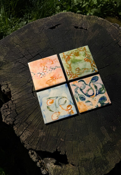 Lino and Clay: Tile Printing Workshop