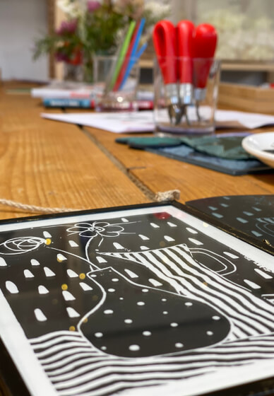 Lino Cut Printing Workshop