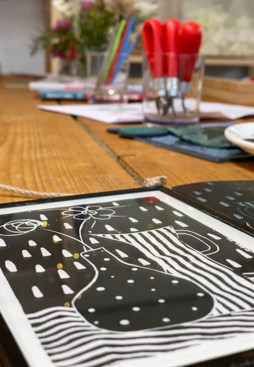 Lino Cut Printing Workshop