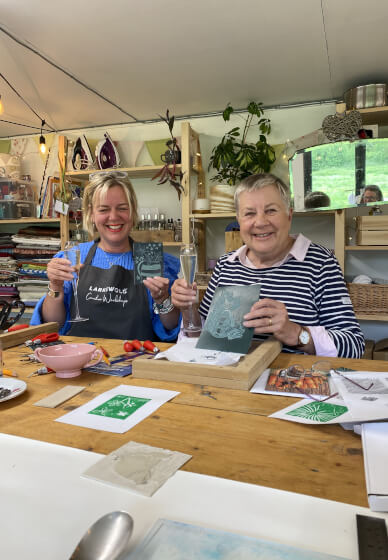 Lino Cut Printing Workshop