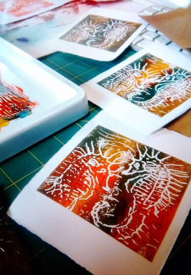 Lino Cutting Class for Beginners