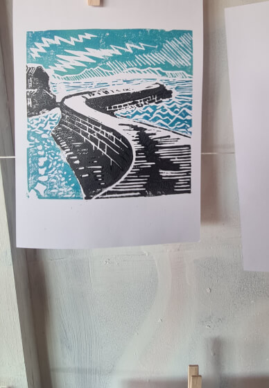 Lino Print, Multi Layer Colour / Reduction Print Making Workshop