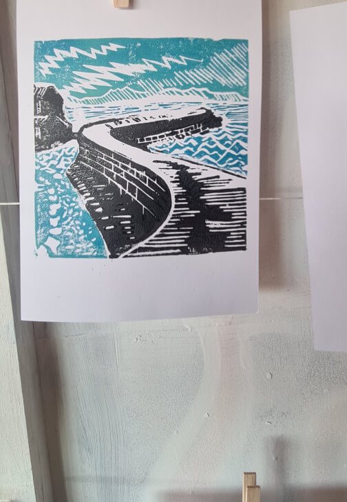 Lino Print, Multi Layer Colour / Reduction Print Making Workshop