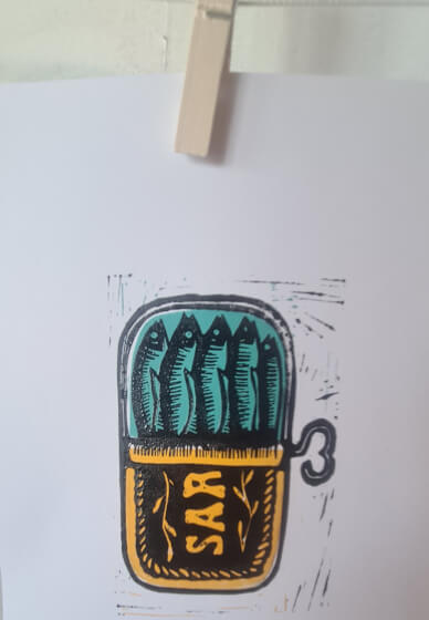 Lino Print, Multi Layer Colour / Reduction Print Making Workshop