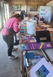 Lino Print, Multi Layer Colour / Reduction Print Making Workshop