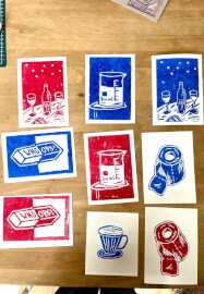 Lino Print Workshop