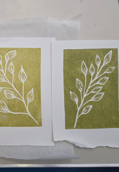 Lino Print Workshop