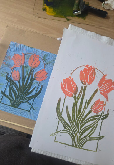 Lino Print Workshop