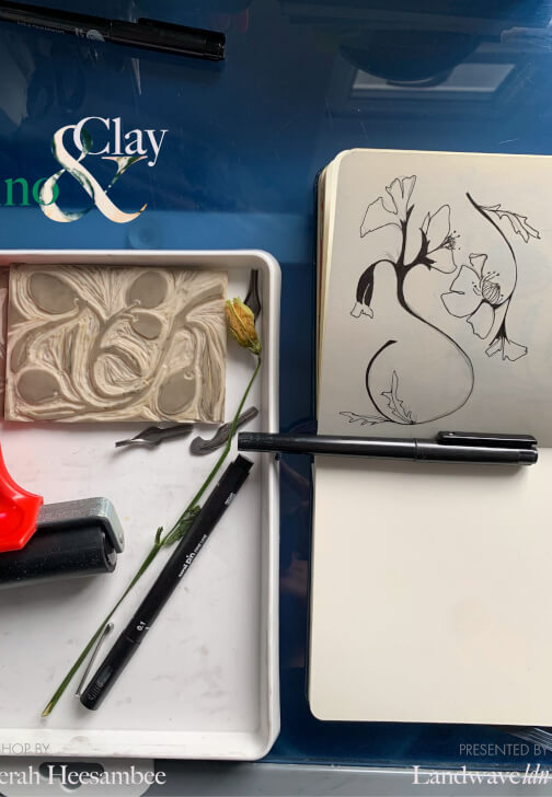 Lino Printing and Ceramic Tile Workshop
