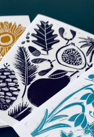 Jigsaw Linocut Printing with Colour Workshop