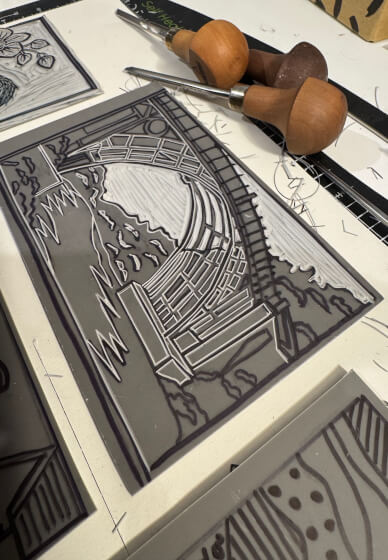 Lino Printing Workshop
