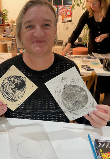 Lino Printing Workshop