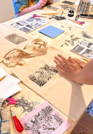 Lino Printing Workshop: Choose Your Own Item