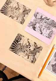 Lino Printing Workshop: Choose Your Own Item