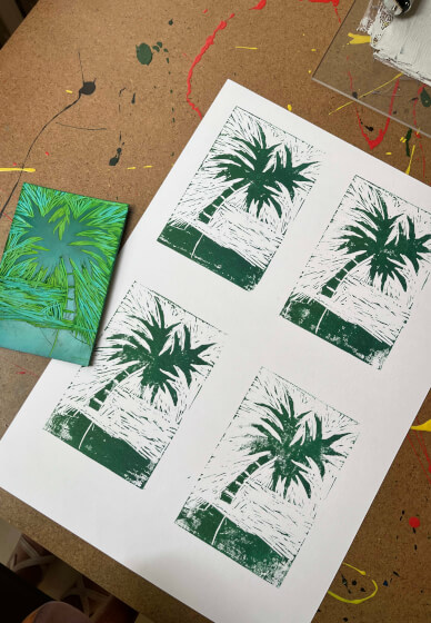 Lino Printing Workshop: Design Your Own Book Stamp