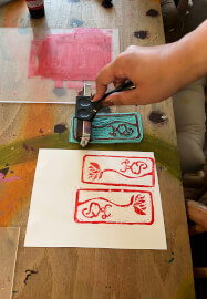 Lino Printing Workshop: Design Your Own Book Stamp