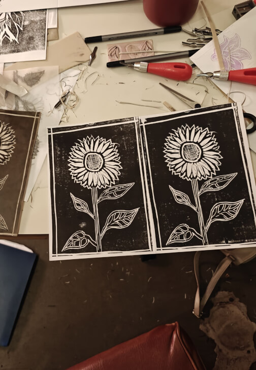 Lino Printing Workshop