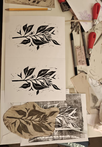 Lino Printing Workshop