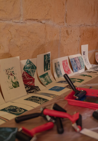 Lino Printing Workshop
