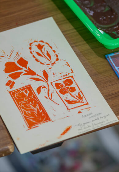 Lino Printing Workshop