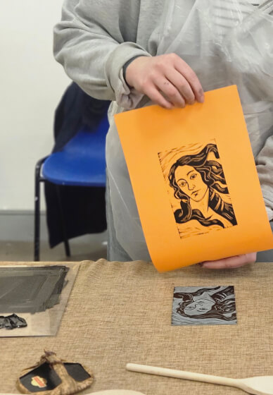 Lino Printing Workshop