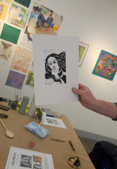 Lino Printing Workshop