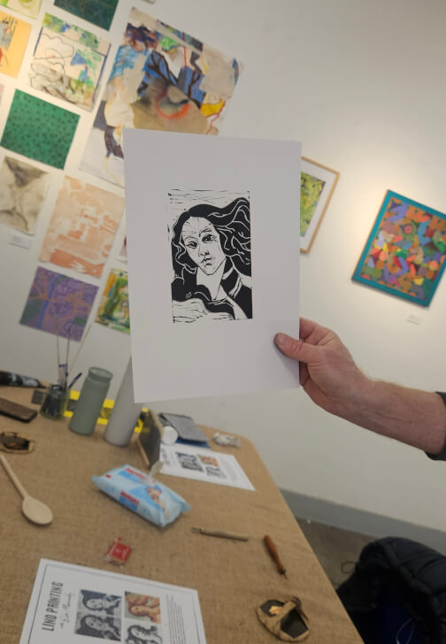 Lino Printing Workshop